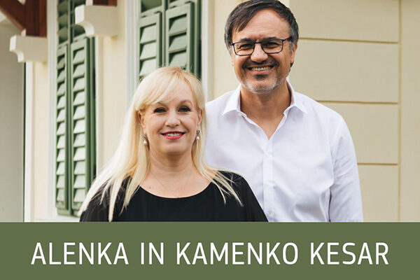 Alenka in Kamenko Kesar: Za pravo ljubezen je vedno čas – Občinska knjižnica Jesenice