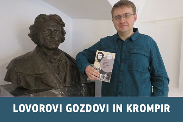 Domoznanski večer, predstavitev knjige Ivana Smiljaniča: Lovorovi gozdovi in krompir