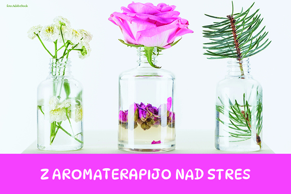 Predavanje Z aromaterapijo nad stres – Knjižnica Hrušica