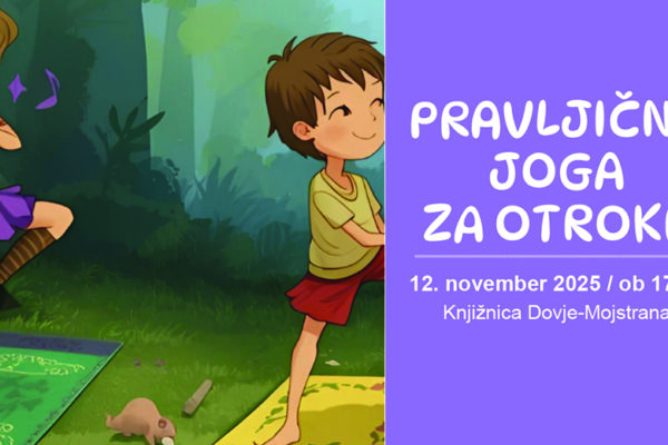 Pravljična joga za otroke – Knjižnica Dovje-Mojstrana