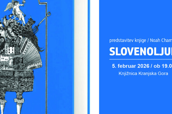 Pogovor z Noahom Charneyem – Knjižnica Kranjska Gora