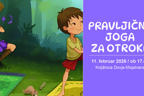 Pravljična joga za otroke – Knjižnica Dovje-Mojstrana