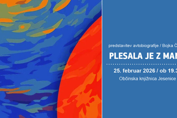 Plesala je z mano – Občinska knjižnica Jesenice