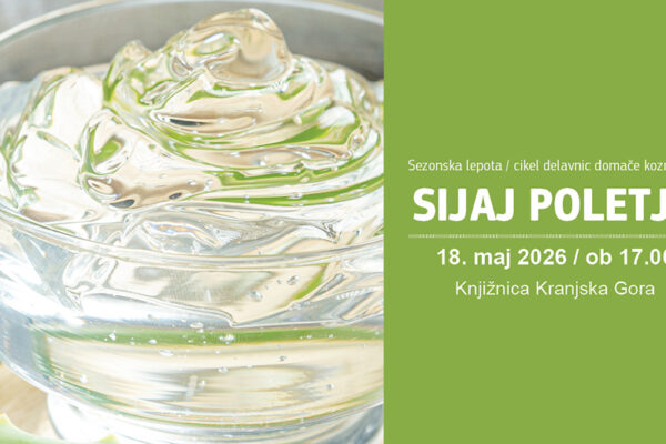 Sijaj poletja – Knjižnica Kranjska Gora
